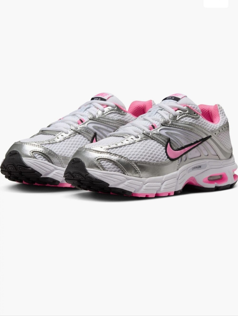 NEW!!! NIKE Women's  Air Max Moto 2K Sneakers,Color 101 White Pnkspl, Size W9 US